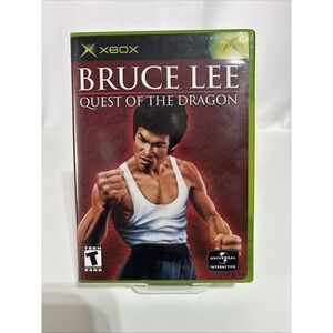 XBOX Bruce Lee Quest of the Dragon Original Xbox 2002 Tested Works‎